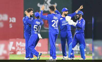 Temba Bavuma - Aiden Markram - Tony De-Zorzi - Tristan Stubbs - Rahmanullah Gurbaz - Rashid Khan - Rahmanullah Gurbaz, Rashid Khan Lead Afghanistan To 177-Run Rout Of South Africa - sports.ndtv.com - South Africa - Afghanistan