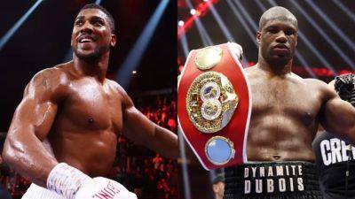 Anthony Joshua versus Dubois’ fight Draws 96,000 fans to Wembley