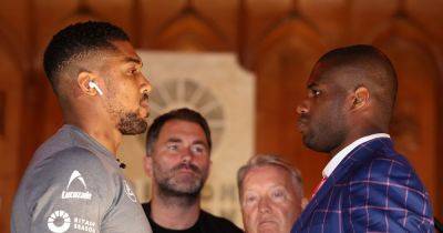 Anthony Joshua - Daniel Dubois - What time is Anthony Joshua fight tonight? TV channel and live stream - manchestereveningnews.co.uk - Britain - Ireland - county Republic