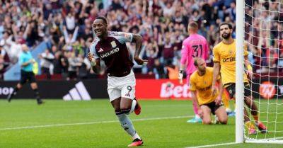 Aston Villa - Diego Carlos - Matheus Cunha - Ollie Watkins - Gary Oneil - Jhon Duran strikes again as Aston Villa come from behind to see off Wolves - breakingnews.ie - Switzerland - county Young