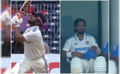 Rishabh Pant - Kl Rahul - Najmul Hossain Shanto - KL Rahul's Goofy Reaction Viral As Rishabh Pant Gets Lifeline En Route To 6th Test Ton - sports.ndtv.com - India - Bangladesh