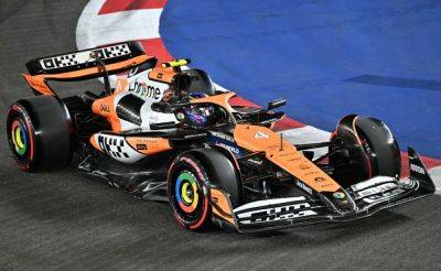 Lando Norris Pips Max Verstappen To Dramatic Singapore Grand Prix Pole After Carlos Sainz Crash