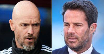 Erik ten Hag blasts Jamie Redknapp over 'crazy' claim and sends angry message after Man Utd draw at Crystal Palace