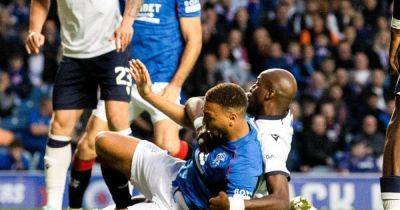 Cyriel Dessers Rangers penalty snub slammed after striker 'RUGBY tackled' by Dundee defender