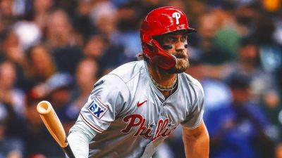 Bryce Harper, Phillies tout 'bigger goals' after clinching playoff berth