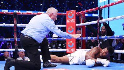 Anthony Joshua vows to fight on despite crushing defeat to Daniel Dubois