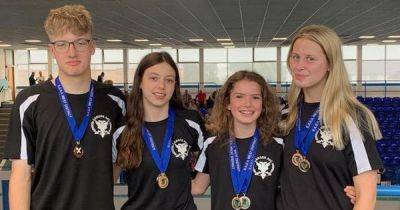 Matt Busby - Lanark swimmers in the medals as Evi Mackie claims prestigious prize - dailyrecord.co.uk - Scotland