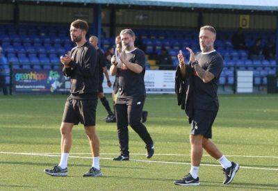 Reaction from Tonbridge Angels manager Jay Saunders after injury-time penalty against Hampton & Richmond maintains unbeaten record in National League South