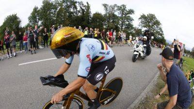 Evenepoel and Brown claim golden doubles in world road time trials