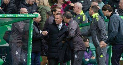 Brendan Rodgers enters Falkirk dressing room after Celtic win as John McGlynn reveals what he said to valiant Bairns