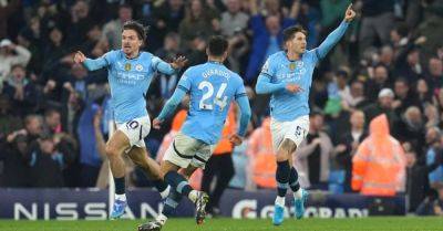 Man City score stoppage-time equaliser to deny 10-man Arsenal in Etihad thriller