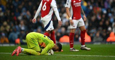 Michael Oliver - David Raya - Leandro Trossard - 'Clever or dirty' - John Stones takes swipe at Arsenal tactics as Man City view emerges - manchestereveningnews.co.uk