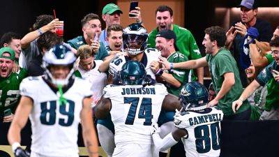 NFL: Saquon Barkley stars late on as Philadelphia Eagles beat New Orleans Saints