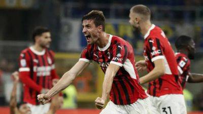 Gabbia's late header earns Milan 2-1 win over Inter