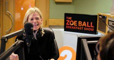 Zoe Ball says she's 'wandered back' to BBC Radio 2 as she addresses six week absence