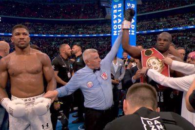 Despite loss, Anthony Joshua vows to soldier on