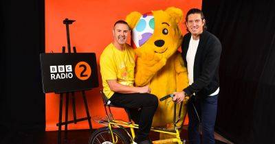 Paddy Macguinness - Vernon Kay - BBC Radio 2's Paddy McGuinness launches epic cycle challenge to Scotland for Children in Need - dailyrecord.co.uk - Britain - Scotland