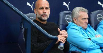 Kevin De-Bruyne - Pep Guardiola - Leandro Trossard - Pep Guardiola believes Arsenal draw shows Man City are in a battle for title - breakingnews.ie