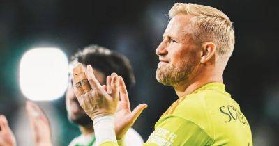 Eagle-eyed Celtic fans spot something that shows Kasper Schmeichel is playing through the pain barrier