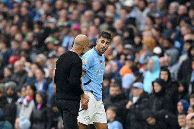 Man City's Rodri 'out for season' after ACL injury: reports