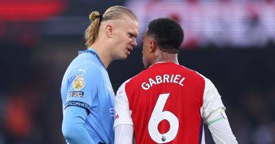 Gabriel response to Erling Haaland incident ridicules Arsenal reaction to Man City celebrations