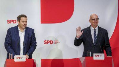 Olaf Scholz - Scholz's SPD party narrowly survive regional election as coalition partners struggle - euronews.com - Germany