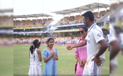 Ravichandran Ashwin - Watch: R Ashwin Has A Gift For His Daughters. This Is How They Responded - sports.ndtv.com - India - Bangladesh