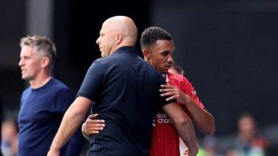 Liverpool's Slot grateful for Alexander-Arnold support in Klopp succession