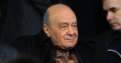 Former Harrods boss witnessed 'abhorrent' behaviour from Mohamed Al Fayed