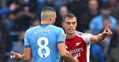 Leandro Trossard gives Arsenal red card 'excuse' after Man City complaint