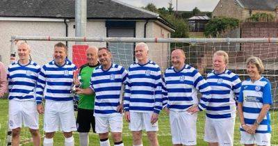 Saints Over 50s Walking Football enjoy Glenafton tournament success