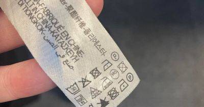 True meaning of common symbol on clothing label that many get confused by - manchestereveningnews.co.uk