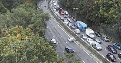 Lorry strikes Brynglas Tunnel causing 45-minute delays