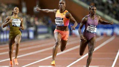 Paris Olympics - Julien Alfred - St. Lucia's 1st Olympic medallist returns home to cheers and calypso - cbc.ca - state Texas - Jamaica