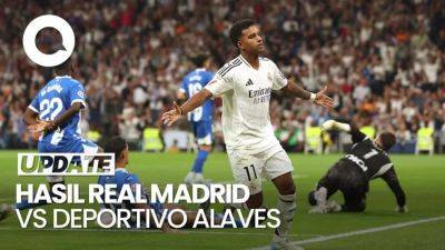 Video: Drama 5 Gol Menangkan Real Madrid Atas Alaves