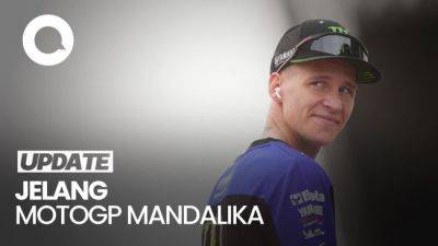 Video: Fabio Quartararo Optimistis Bisa Podium di MotoGP Mandalika