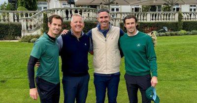 Andy Murray - Jimmy Anderson - Kevin Pietersen - Bob Macintyre - Andy Murray hits the golf course again as tennis legend teams up with football and cricket heroes at ultra-exclusive club - dailyrecord.co.uk - Scotland