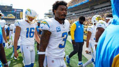 Chargers' Jim Harbaugh disappointed NFL suspended Derwin James - ESPN