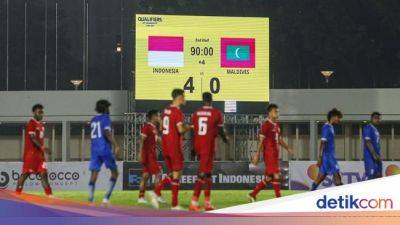 Indra Sjafri - Timnas U-20 Lumat Maladewa 4-0, Indra Sjafri: Seharusnya Bisa Lebih - sport.detik.com - Indonesia