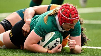 Ireland's 'Red headgear' Aoife Wafer a target for Black Ferns