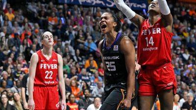 Sun star Alyssa Thomas rips Fever fans over alleged racism after eliminating Indiana from WNBA playoffs