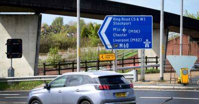 LIVE: Long delays on M60 after crash causes major blockage - latest updates - manchestereveningnews.co.uk - county Island - county Rock - county Denton