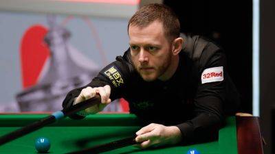 Neil Robertson - Mark Williams - Mark Selby - Ricky Walden - Mark Allen - Judd Trump - John Higgins - Chris Wakelin - Graeme Dott - Mark Davis - Kyren Wilson - Mark Allen makes 147 despite claiming table should be burned at British Open - rte.ie - Britain - Belgium - Scotland - county Wilson