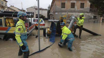 Italy floods: Grandmother and baby missing in Tuscany as Veneto region declares state of emergency