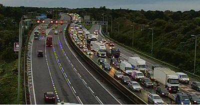 Live updates as stranded M5 motorists rescued from cars as motorway floods