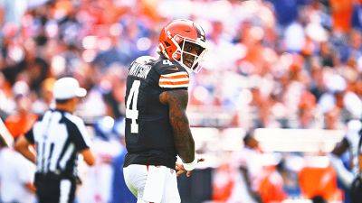 Browns QB Deshaun Watson on more designed runs: 'I'm not a running back'