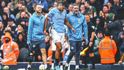 Man City's Rodri will miss the rest of the season after undergoing knee surgery