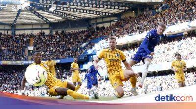 Chelsea Vs Brighton: Palmer Quattrick, The Blues Unggul 4-2 di Babak I