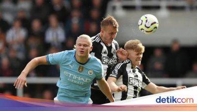 Hasil Newcastle Vs Man City: Tuntas Sama Kuat 1-1