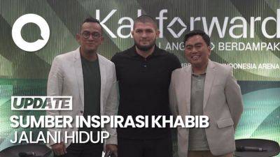 Video Khabib Nurmagomedov soal Banyak Dipuja Orang: Saya Bukan Panutan